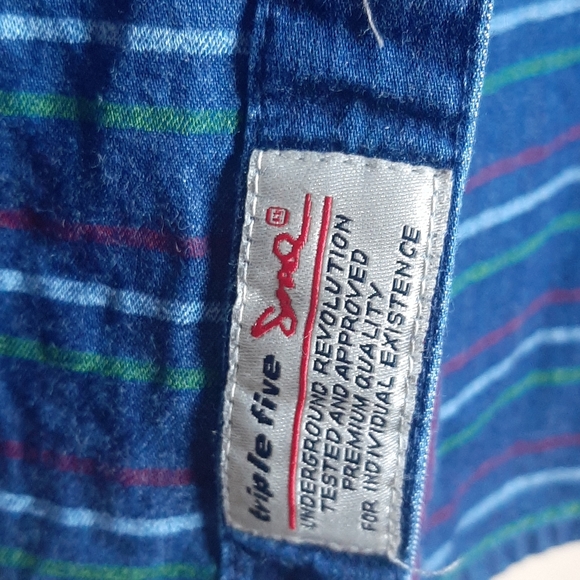 Triple Five Soul Striped Shirt - Large - Picture 4 of 6